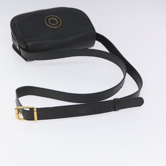 CELINE Shoulder Bag Leather Black - Picture 7 of 13